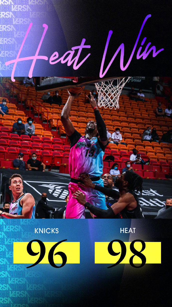 热火98-96险胜尼克斯 巴特勒26+8+10 罗斯14分