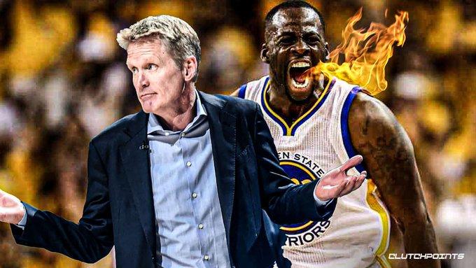 勇士再遭重创！库里旧伤复发，格林手指扭伤被撤下首发，因伤临时退赛