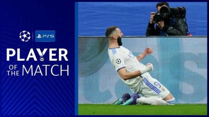 当之无愧！本泽马当选皇马vs巴黎全场最佳