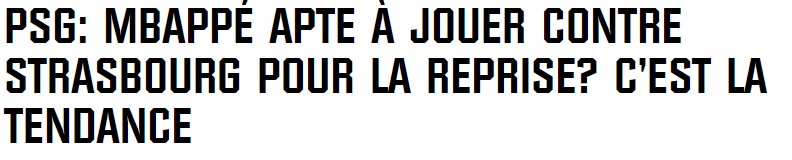 RMC：姆巴佩可能出战12月29日的法甲联赛