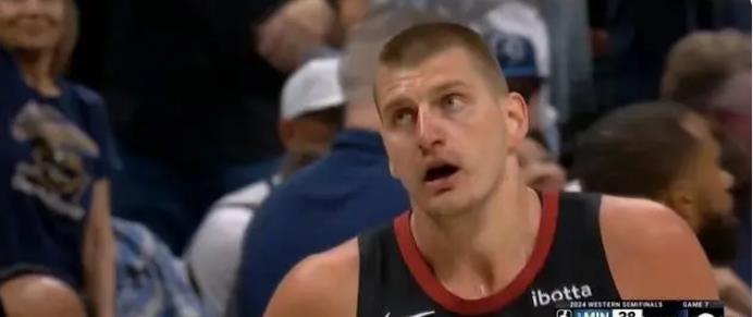 森林狼逆袭，单节输 14 分后爆发，约基奇无奈，输球或促交易