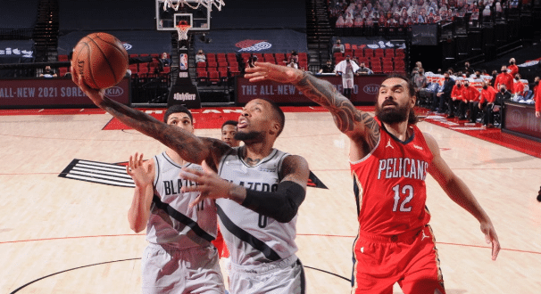 绝杀冲上热搜第一！利拉德轰50+10创4大神迹，鹈鹕6分钟遭17分逆转