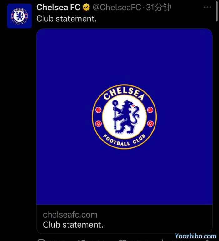 切尔西官方：主教练波特下课，助教萨尔托暂时接手