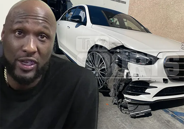 湖人名宿遭遇车祸：开车分心导致连环追尾 豪车被撞烂所幸人没受伤