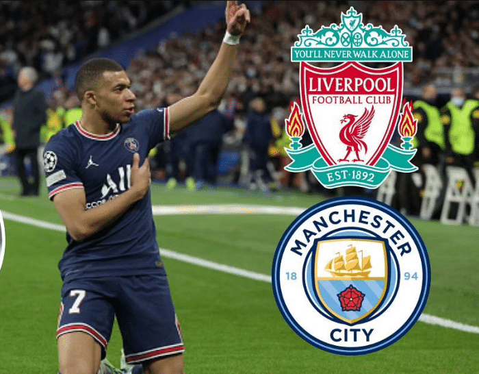 米体：追求姆巴佩的第三支球队可能是利物浦或曼城