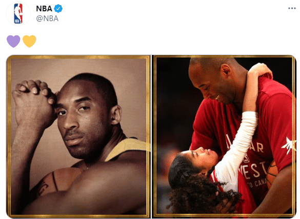 科比去世一周年！湖人篮网等队晒照悼念科比，1队官宣永远禁用24号