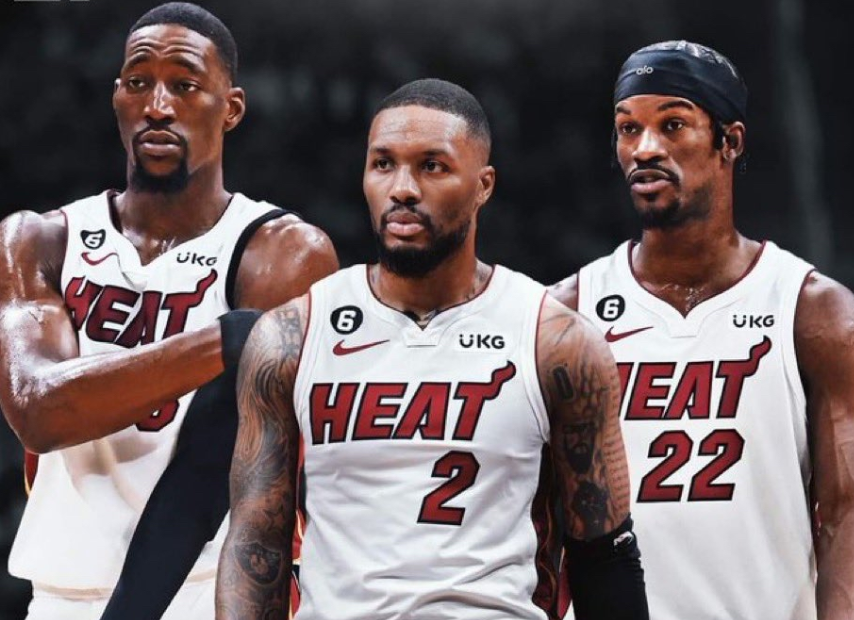 利拉德决心加盟热火：与阿德巴约关系密切 名宿呼吁放他去热火冲冠吧