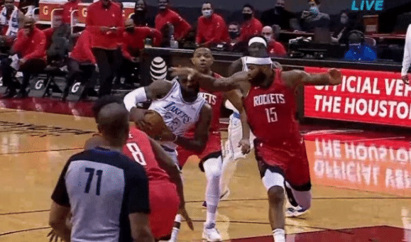 36分4帽！詹浓统治攻防两端，伍德被打爆，两队5技犯+2恶犯