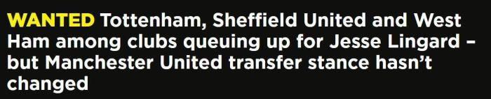 英媒：多支球队有意林加德，但曼联不想冬窗放人