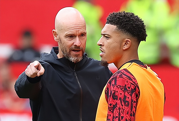 曼联下放桑乔后周薪金额曝光！桑乔现在道歉已无用，滕哈格不原谅