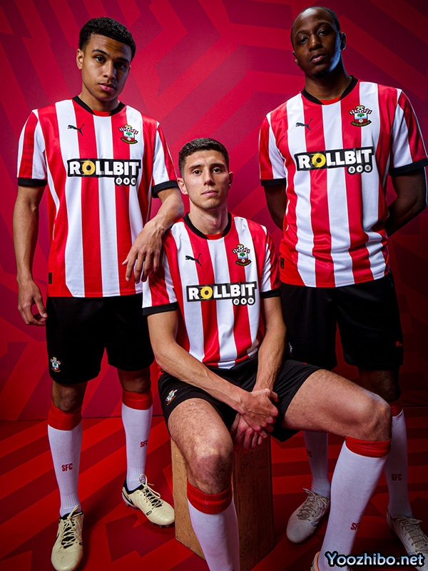 2024-25赛季南安普敦主客场球衣一览