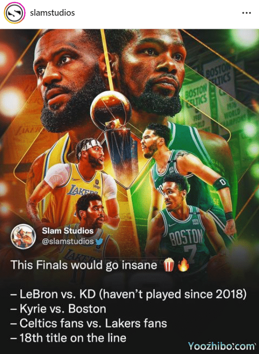 梦中场景？美媒晒2023年总决赛终极幻想：詹眉欧对决杜兰特塔图姆