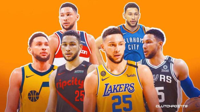 曝湖人有意西蒙斯和格兰特！两大新援复出时间曝光，詹姆斯皇新帮手要来了