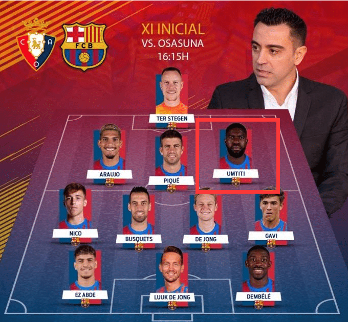 巴萨推销乌姆蒂蒂，对方答复：你在开玩笑？