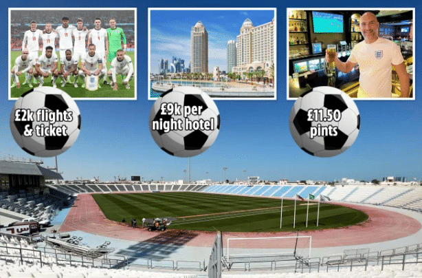去看世界杯吗？卡塔尔每晚酒店花销9000镑