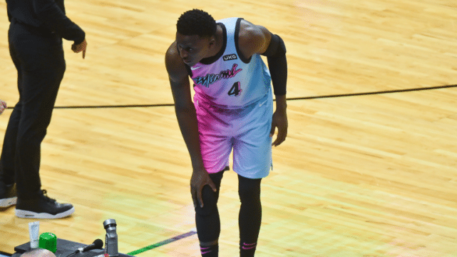 奥迪又伤了！热火官宣他将缺席4连客之旅，全明星后卫已成玻璃人？