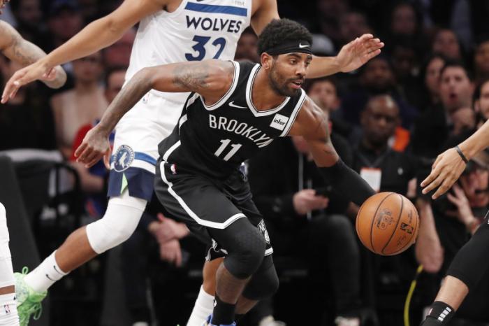 美媒列欧文交易方案:篮网森林狼1换1，拉塞尔可助KD哈登冲冠!