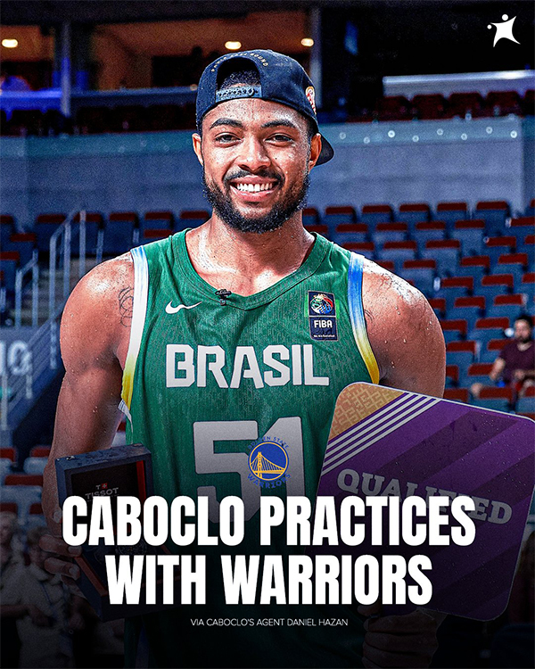 卡波克洛谋求回归 NBA 正与勇士积极训练欲签合同