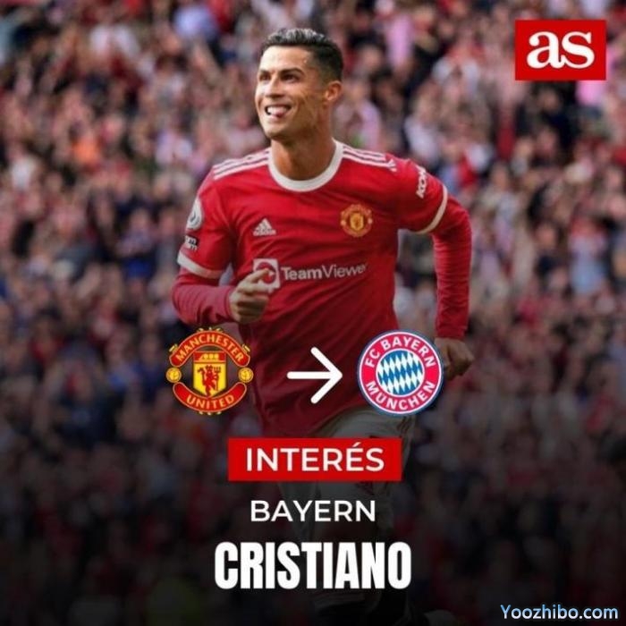 C罗下家赔率：拜仁葡体居首 巴黎第三