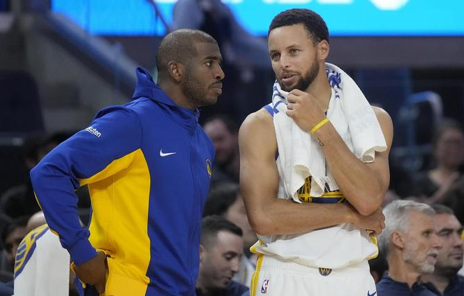 勇士官宣最新伤情：保罗左手骨折至少再伤停2周 穆迪恢复训练接近复出