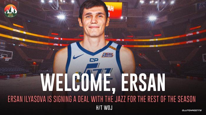 爵士将签约2米06射手，真要靠三分冲冠？联盟第一三分大队太疯狂