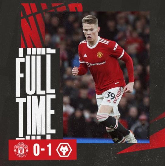 红魔再造耻辱纪录！狼队历史上首次客胜曼联