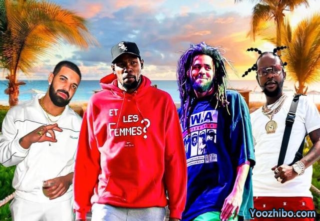 杜兰特与好友前往海岛度假！骑摩托艇太嗨 戴粉色小帽这气质绝了