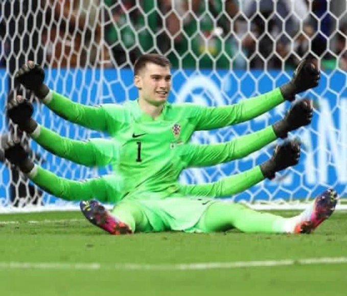 世界杯四强门将扑救排名：克罗地亚门神23次居首