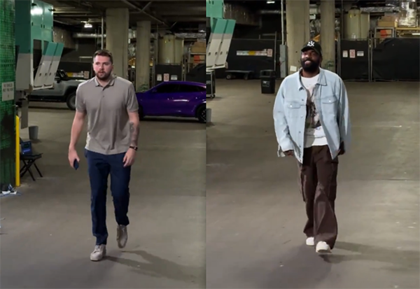 欧文G4提前入场3小时，暴扣霸气，绝杀掘金海报铺满球馆