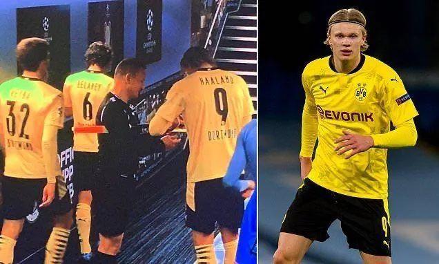 颜强: 找哈兰德要签名的裁判可能被暂时停职