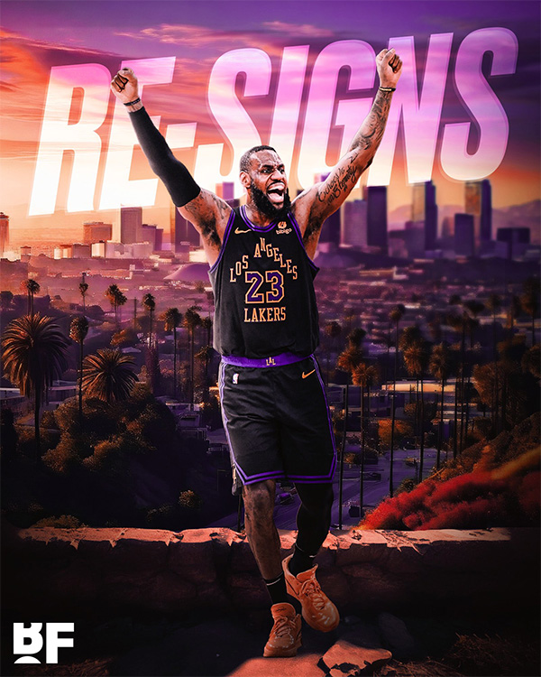 重磅！詹姆斯与湖人达成2年1.04亿续约 合同详情大起底