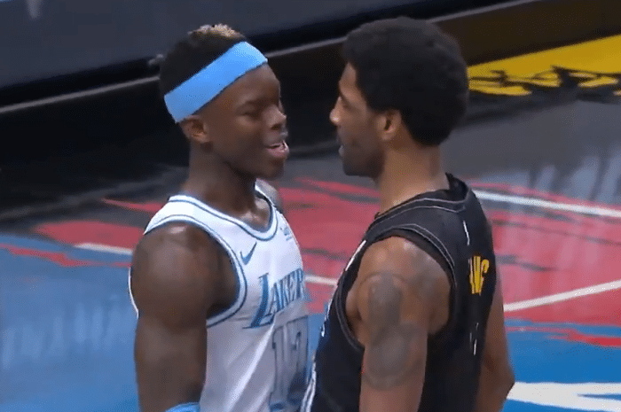 火爆冲突！欧文遭驱逐大怒扔球衣，残阵湖人打疯了，4巨头被锤爆