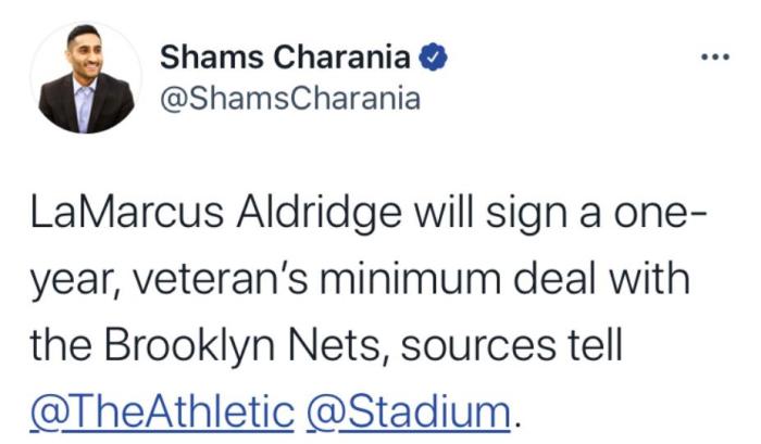 阿德下家确定！湖人正式出局！篮网集齐5大全明星首发，剩余29队争第2