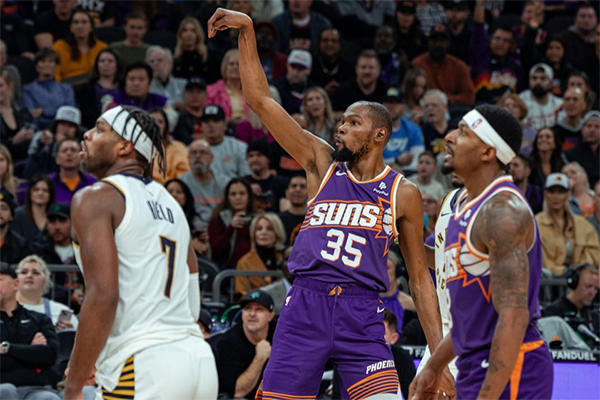 杜兰特自曝真实身高：公开承认只有2米08 0罚球轰40分狂刷历史纪录