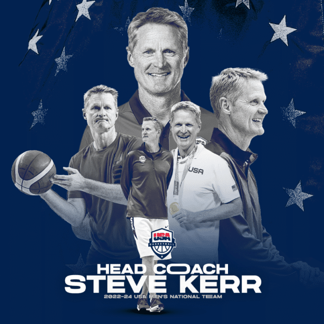 官宣任期三年！科尔正式出任美国男篮主教练 三大名帅成为助教