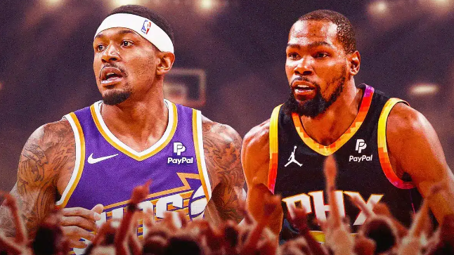 太阳双巨杜兰特、比尔已对抗训练，下周三能否出战湖人？