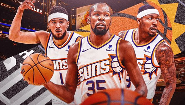 曝杜兰特对太阳感到沮丧：不满阵容搭配 夺冠窗口很短还无交易筹码