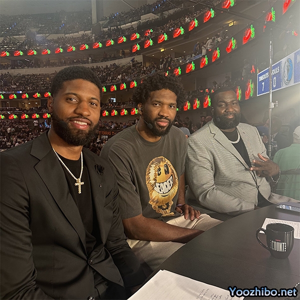 总决赛G4恩比德观战 谈绿军王朝及休赛期引援乔治