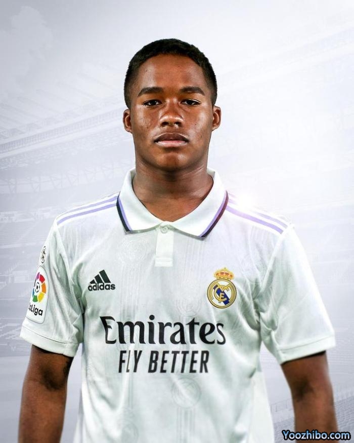 官方：皇马7200万欧签下16岁前锋恩德里克