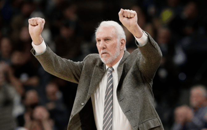 NBA执教场数！波波1900场成第9人，第一神迹老里有希望破