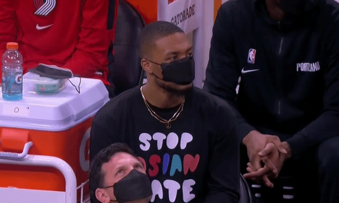 利拉德为亚裔发声！林书豪发文感谢，詹姆斯韦德等也曾公开声援