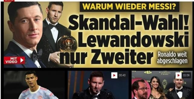 德媒炮轰金球奖：又是梅西！丑闻般的选择！皇马巨星爆粗质疑评选标准