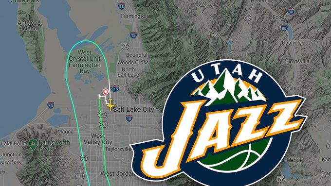 爵士全队遭遇惊险事故，引擎严重损坏+机头上有血迹，更多实情曝光