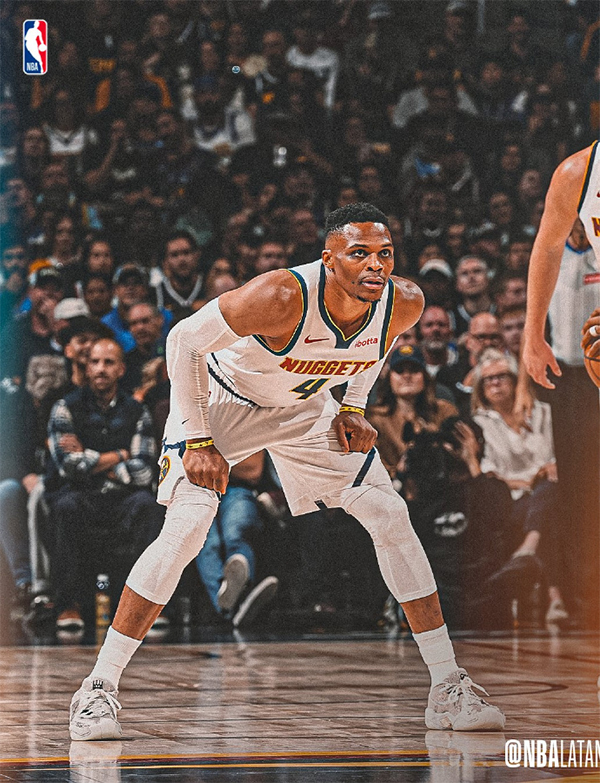 威少掘金首秀陷困境：10中2三分6中1，正负值-24 全场最低