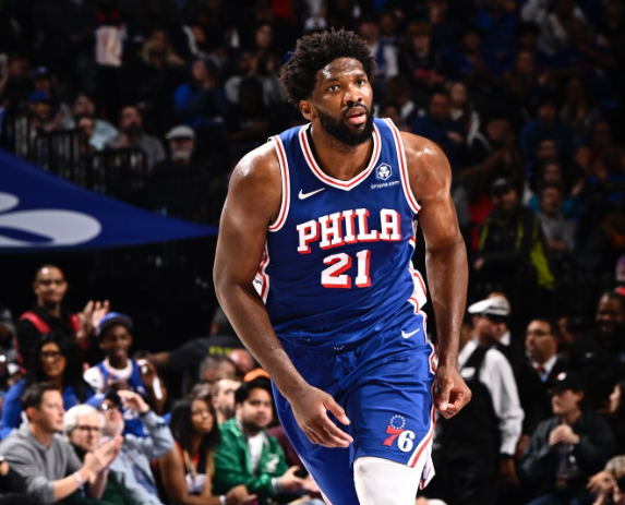 NBA官宣！哈登离队后恩比德吃罚单：因下流庆祝动作被罚3.5万美元