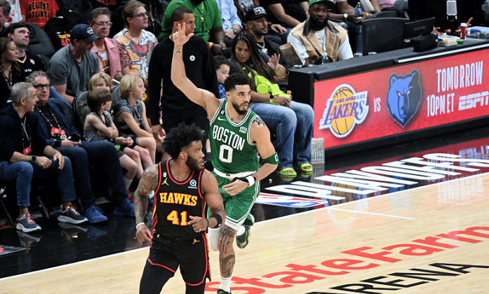 空砍29+10+5！塔图姆投丢关键三分，无缘逆转，晋级悬念陡增