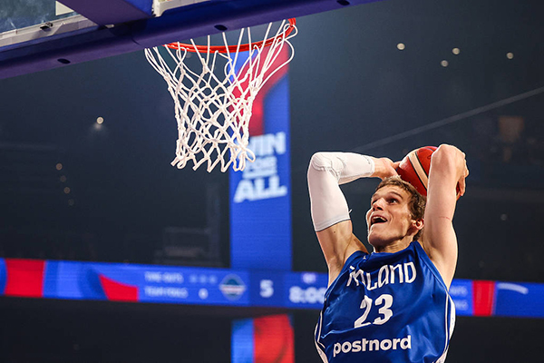 芬兰男篮80-65战胜委内瑞拉男篮 马尔卡宁32+9