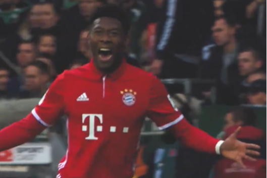 记者：巴萨的报价与皇马差距较大 阿拉巴更可能去皇马