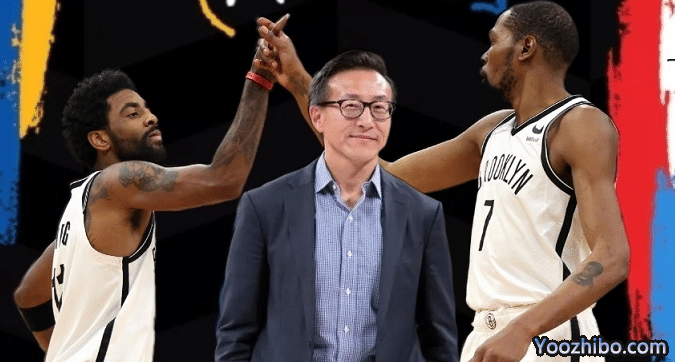 外媒晒篮网阵容！三巨头领衔，球迷呼吁KD交易失败+强势冲冠