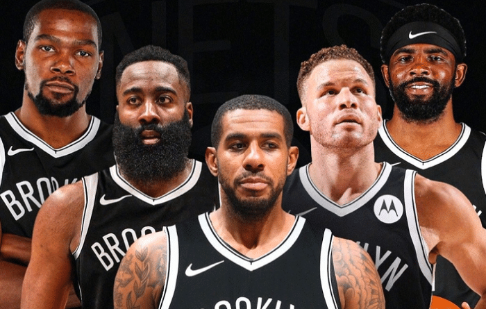 篮网太恐怖了！首发五虎选秀顺位相加仅为9，天赋+实力爆表